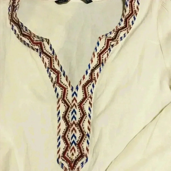 Beautiful Zara ethnic flowy blouse. - Picture 2 of 5